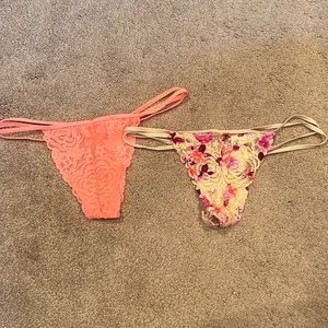 Bundle of Two VS Thongs (NWT!!!)